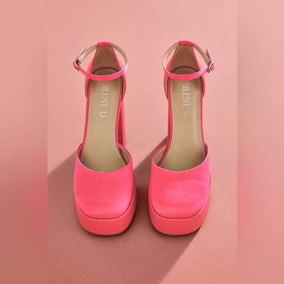 Anthropologie Silent D Grace Mary Jane Heels - Picture 2 of 13